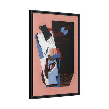 Fish (1926) by Louis Marcoussis / Toile encadrée sur caisse américaine
