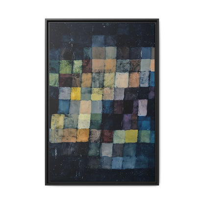 Old sound (1925) ) by Paul Klee  / Toile encadrée sur caisse américaine
