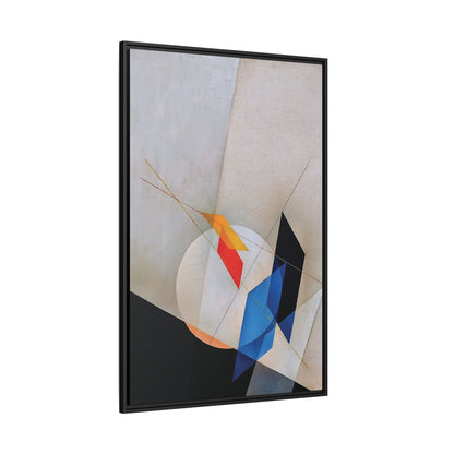 A 18 (1927) by László Moholy-Nagy  / Toile encadrée sur caisse américaine