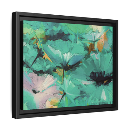 Tableau Floral Mers du Sud "Série Sign Collections" / Toile encadrée sur caisse américaine