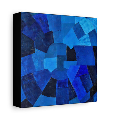 Komposition in Blau (1931) by Otto Freundlich  / Reproduction Fine Art sur Toile / Epaisseur 3,2cm - 1'25 po