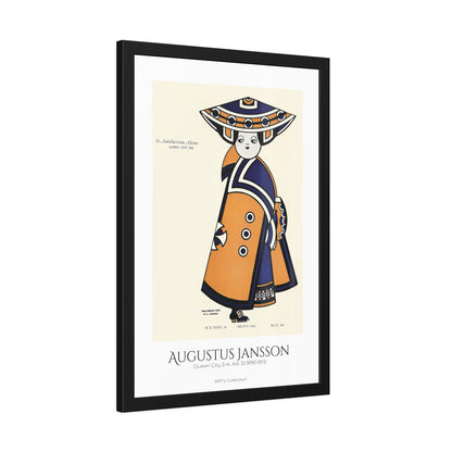 Queen City Ink, Ad. 32 (1890-1913) by Augustus Jansson  / Affiche Encadrée série ART's Collection