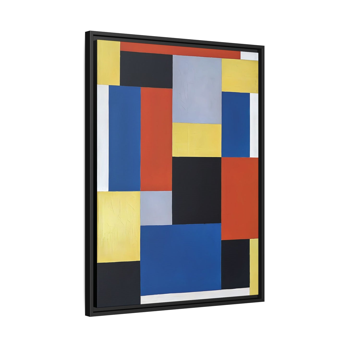 Composition XX 1920 by Theo van Doesburg  / Toile encadrée sur caisse américaine
