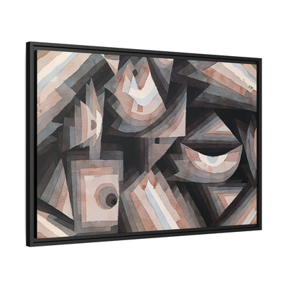 Crystal gradation (1922) by Paul Klee / Toile encadrée sur caisse américaine