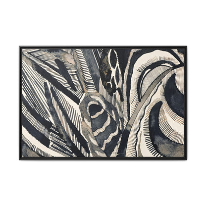 Landschaft (1918)  by Otto Freundlich / Toile encadrée sur caisse américaine