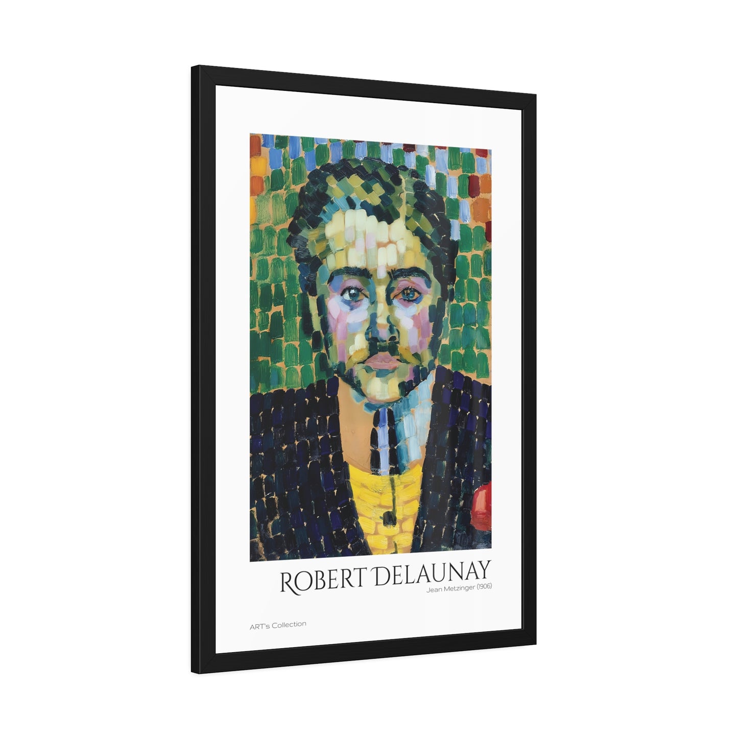 Jean Metzinger (1906) by Robert Delaunay / Affiche Encadrée série ART's Collection