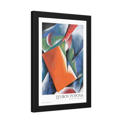 Architectonic Painting (1917) by Lyubov Popova  / Affiche Encadrée série ART's Collection