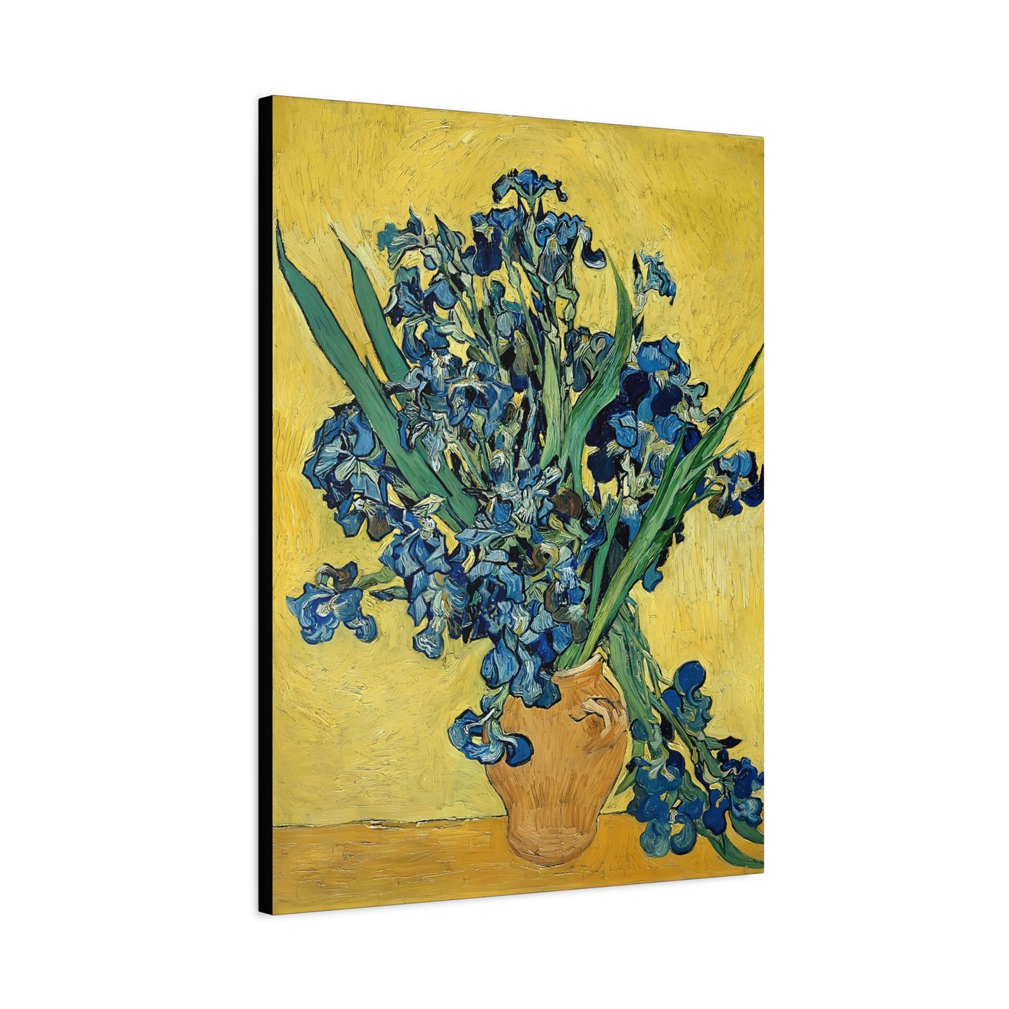 Irises (1890) by Vincent van Gogh  / Reproduction Fine Art sur Toile / Epaisseur 3,2cm - 1'25 po