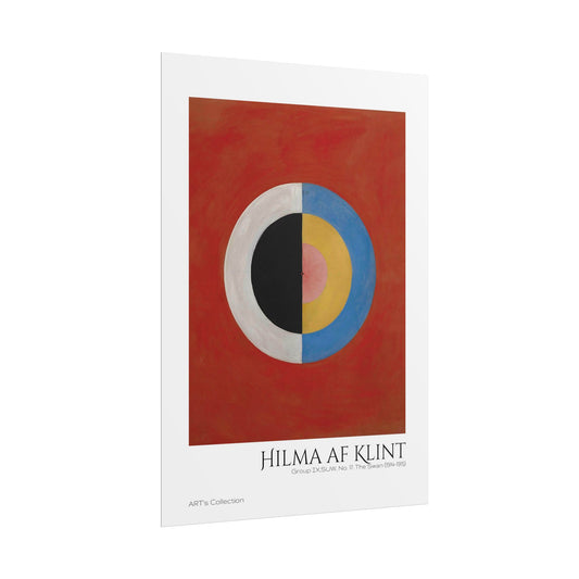 Group IX,SUW, No. 17. The Swan (1914-1915) by Hilma af Klint  / Affiche imprimée - Série ART's Collection