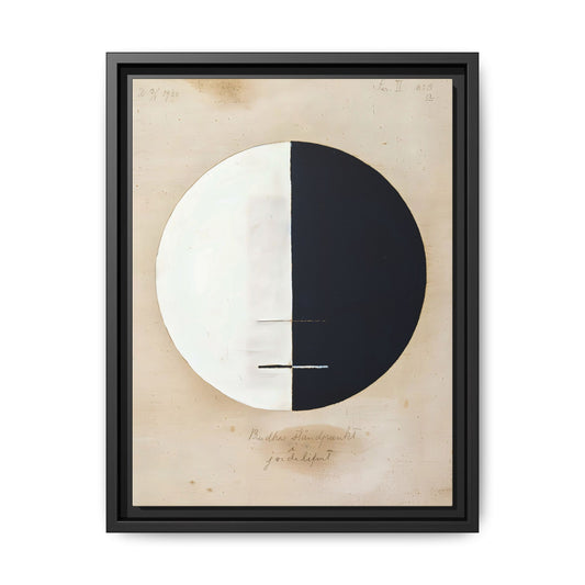 Buddhas Standpoint in the Earthly Life No. 3 (1920) by Hilma af Klint   / Toile encadrée sur caisse américaine