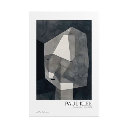 Rough-Cut Head (1935) by Paul Klee / Affiche imprimée - Série ART's Collection