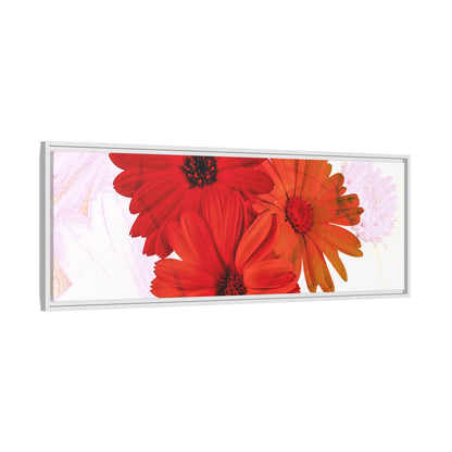 Collection Signature "FLORAL Numéro 20" sur Toile encadrée avec caisse américaine