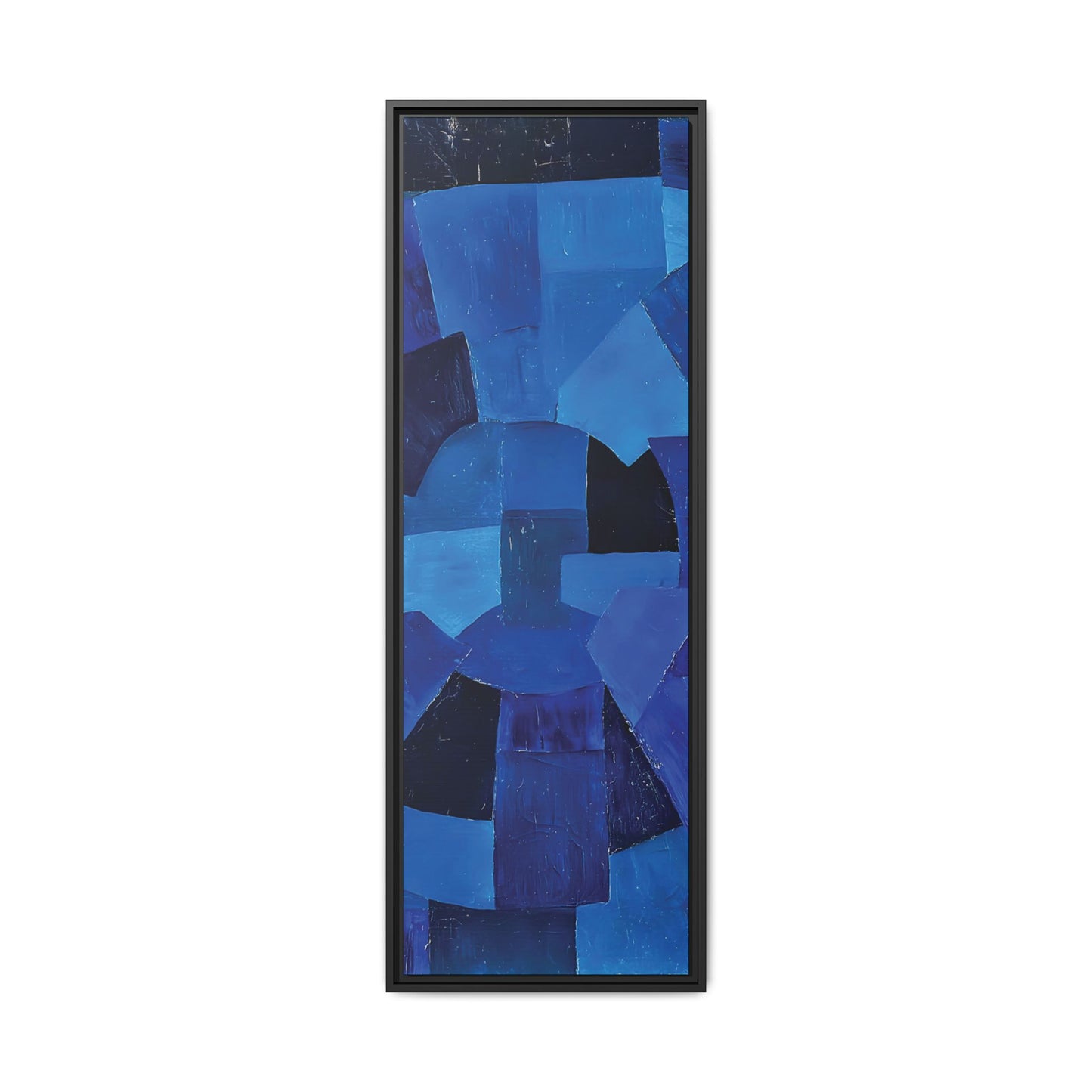 Komposition in Blau (1931) by Otto Freundlich / Toile encadrée sur caisse américaine