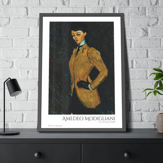 The Amazon (1909) by Amedeo Modigliani  / Affiche Encadrée série ART's Collection