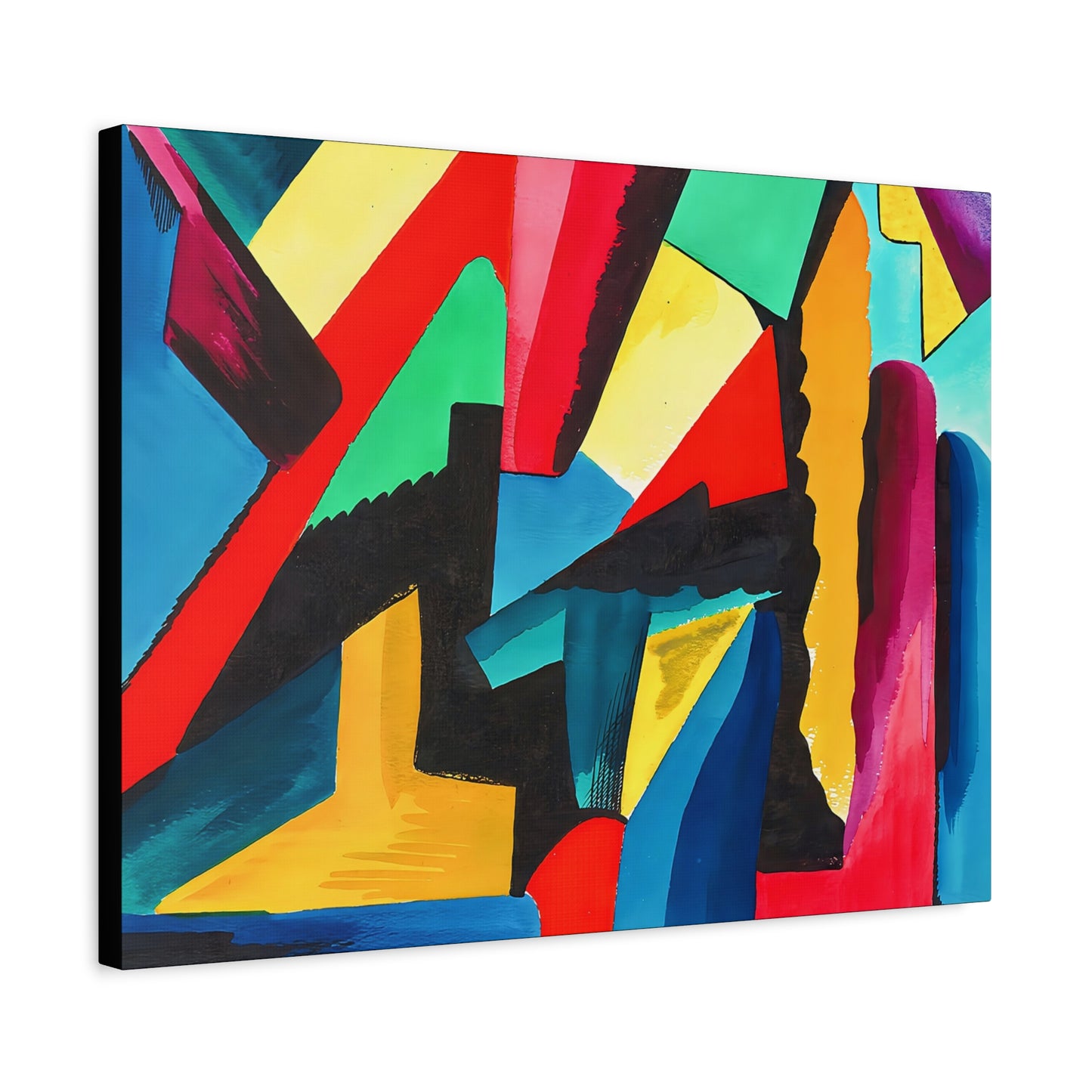 Ohne Titel II (around 1928) by Karl Wiener / Reproduction Fine Art sur Toile / Flanc Large Epaisseur 3.2 cm - 1.25 inch