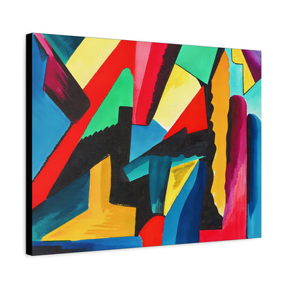 Ohne Titel II (around 1928) by Karl Wiener / Reproduction Fine Art sur Toile / Flanc Large Epaisseur 3.2 cm - 1.25 inch