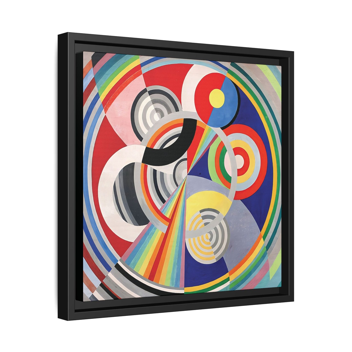 Rythme Numéro 1 (1938) by Robert Delaunay  / Toile encadrée sur caisse américaine