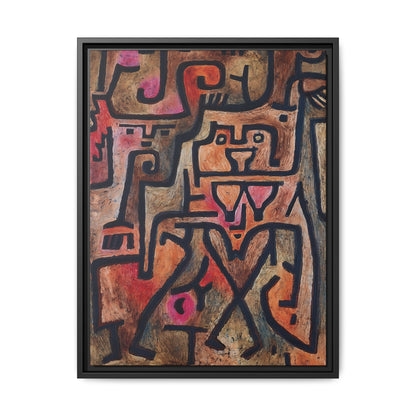 Forest Witches (1938) by Paul Klee / Toile encadrée sur caisse américaine
