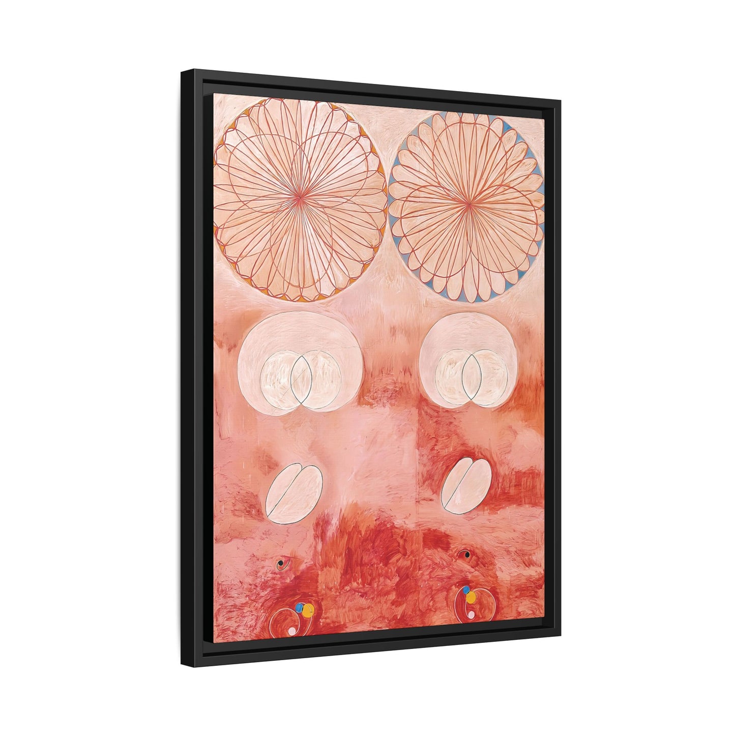 The Ten Largest, No. 9, Old Age (1907) by Hilma af Klint   / Toile encadrée sur caisse américaine