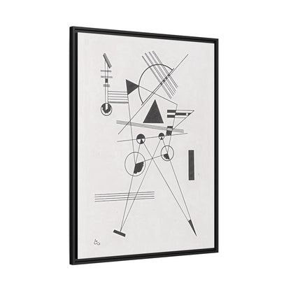 Wassily Kandinsky / Lithographie No. 1 (1925) / Toile encadrée sur caisse américaine
