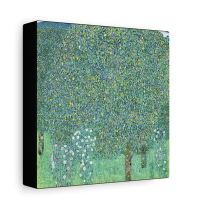 Rosebushes under the Trees (circa 1905) by Gustav Klimt / Reproduction Fine Art sur Toile / Flanc Large Epaisseur 3.2 cm - 1.25 inch