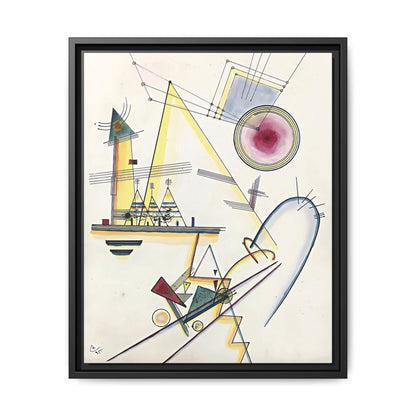 Wassily Kandinsky / Delicate Soul (1925) / Toile encadrée sur caisse américaine