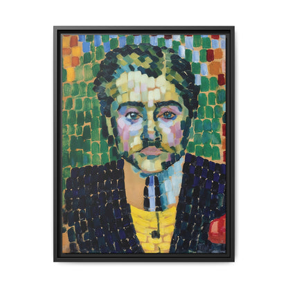 Jean Metzinger by Robert Delaunay  / Toile encadrée sur caisse américaine