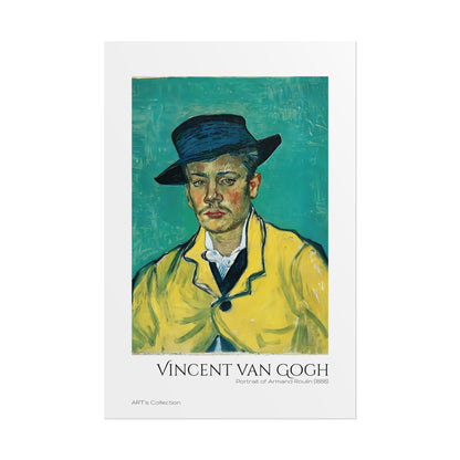 Portrait of Armand Roulin (1888) by Vincent van Gogh / Affiche imprimée - Série ART's Collection