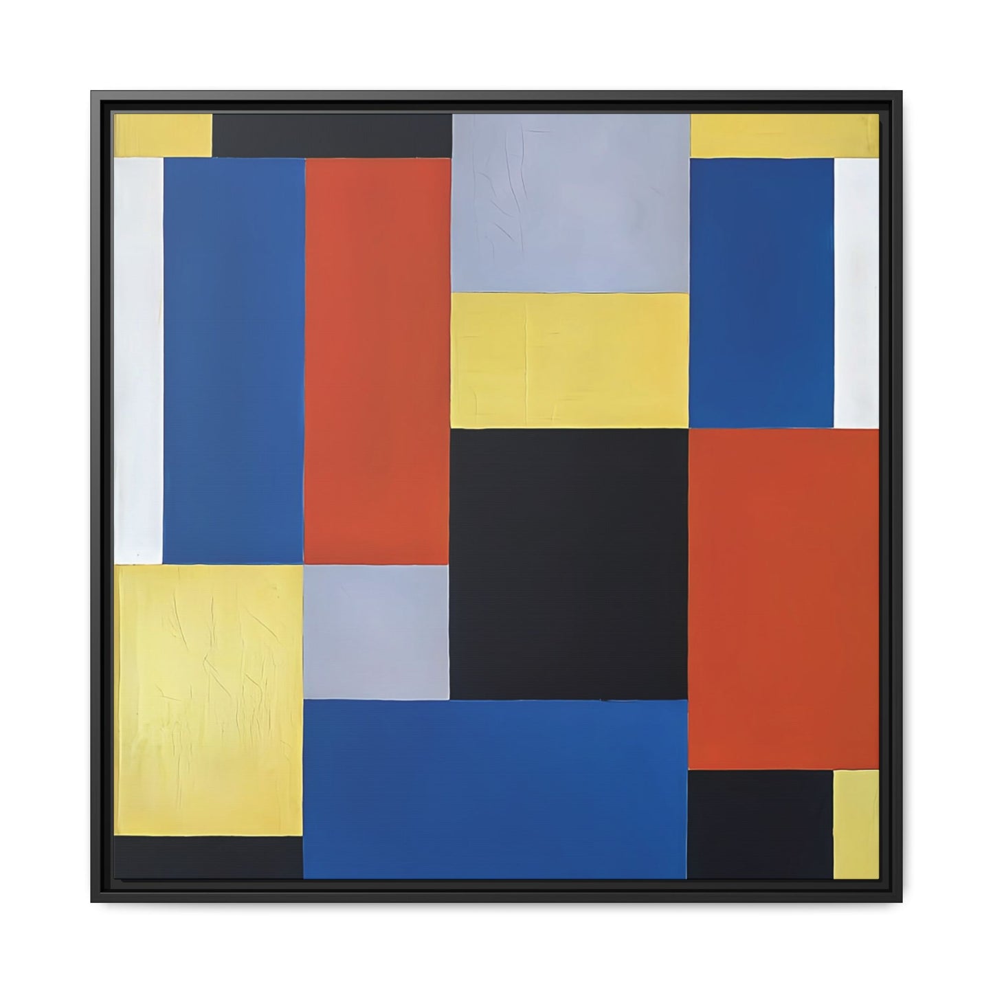 Composition XX 1920 by Theo van Doesburg  / Toile encadrée sur caisse américaine