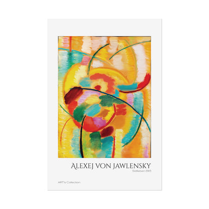 Stillleben (1917) by Alexej von Jawlensky  / Affiche imprimée - Série ART's Collection