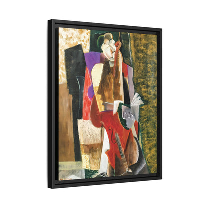 The Cellist (1917) by Max Weber  / Toile encadrée sur caisse américaine