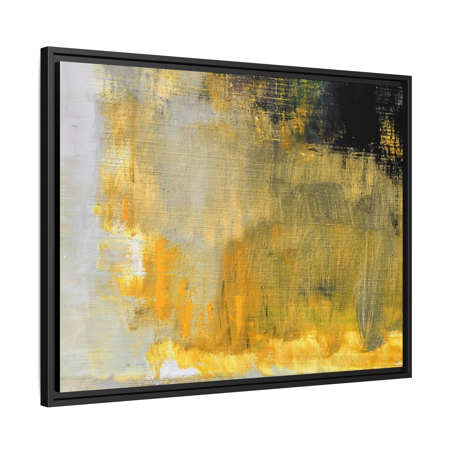 Tableau Contemporain Wheat Field "Série Sign Collections" / Toile encadrée sur caisse américaine