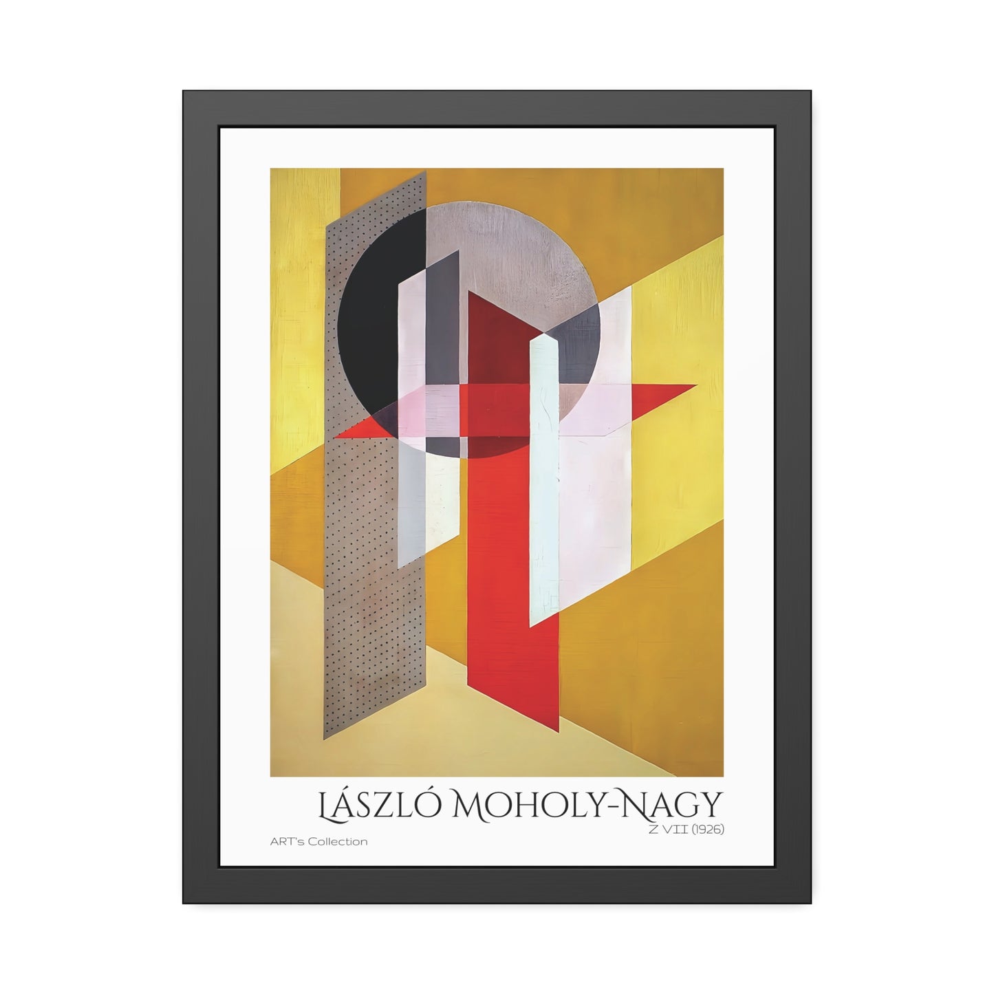 Z VII (1926) by László Moholy-Nagy  / Affiche Encadrée série ART's Collection