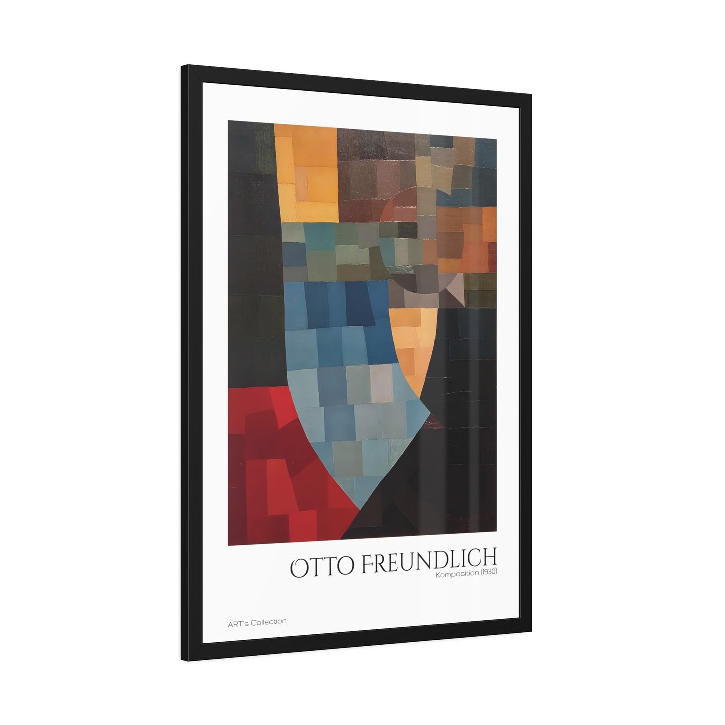 Komposition (1930) by Otto Freundlich  / Affiche Encadrée série ART's Collection