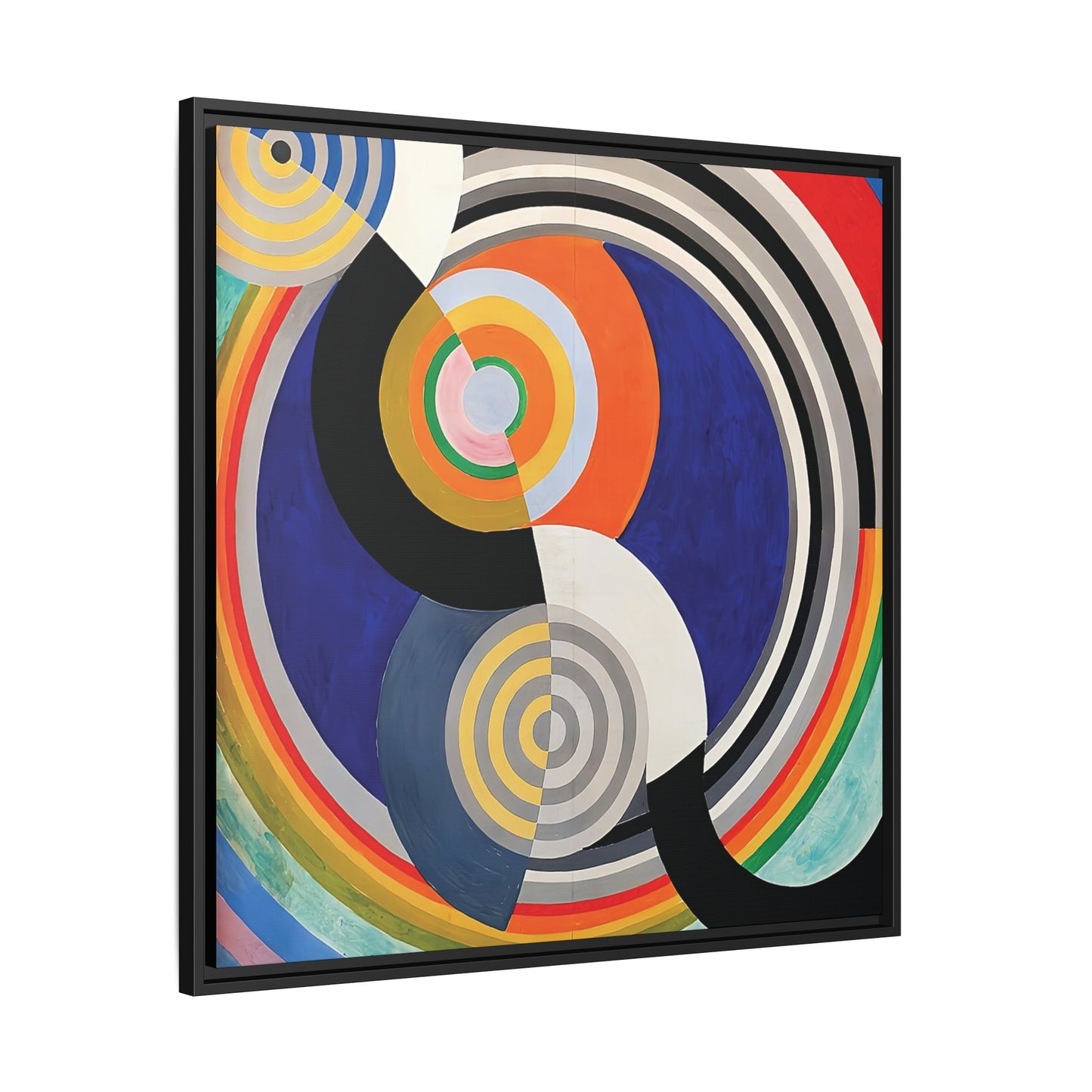 Rythme Numéro 2 (1938) by Robert Delaunay  / Toile encadrée sur caisse américaine