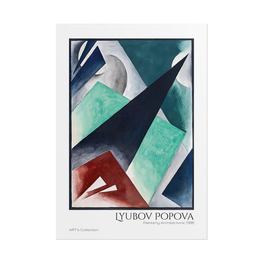 Painterly Architectonic (1918) by Lyubov Popova / Affiche imprimée - Série ART's Collection
