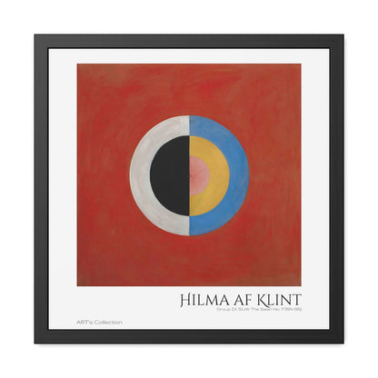 Group IX,SUW, No. 17. The Swan, No. 17 (1914-1915) by Hilma af Klint   /   Affiche Encadrée série ART's Collection