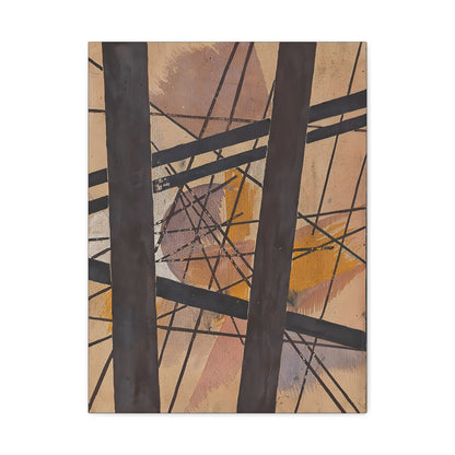 Raum-Kraft Komposition (1921-22) by Lyubov Popova  / Reproduction Fine Art sur Toile /  Epaisseur 3.2 cm - 1.25 inch
