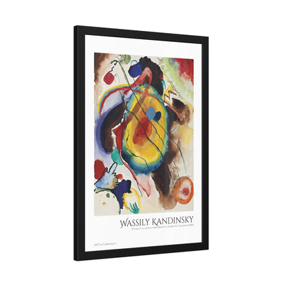 Entwurf zu einem Wandbild für Edwin R. Campbell (1914) by Wassily Kandinsky / Affiche Encadrée série ART's Collection
