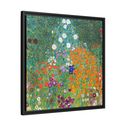 Cottage Garden (1905-1907)  by Gustav Klimt / Toile encadrée sur caisse américaine