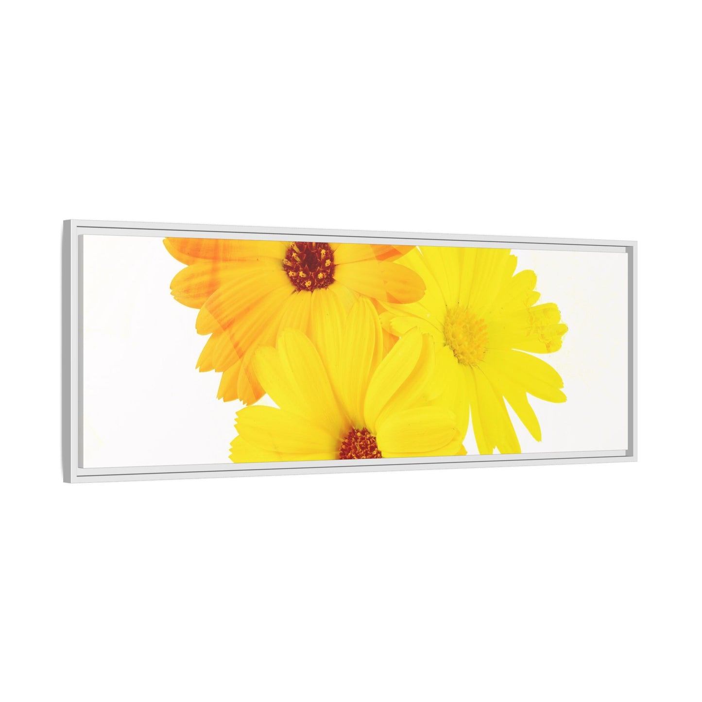 Collection Signature "FLORAL Numéro 16" sur Toile encadrée avec caisse américaine