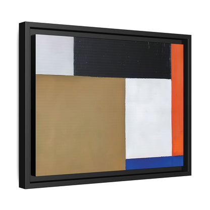 Composition (1923-1924) by Theo van Doesburg  / Toile encadrée sur caisse américaine