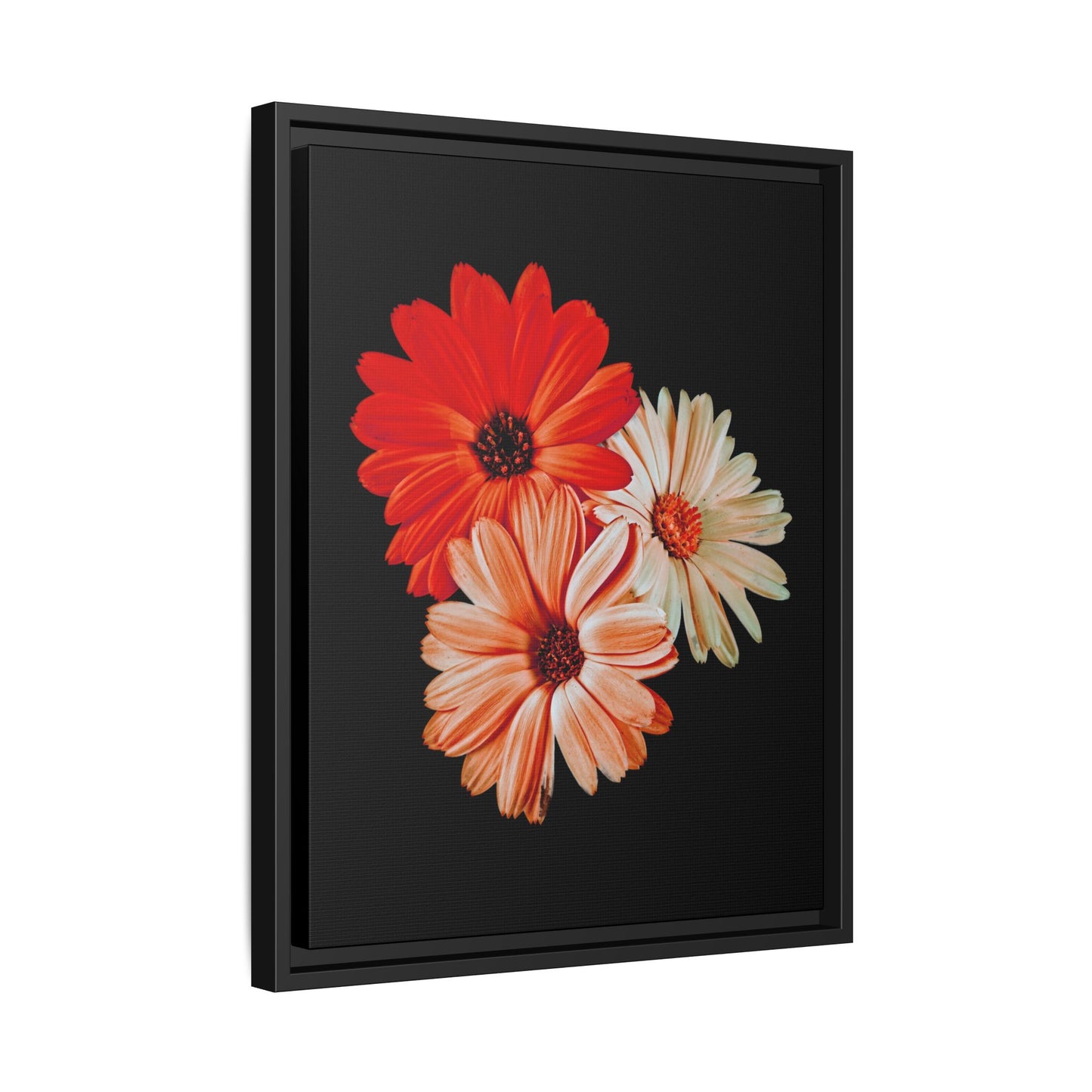 Collection Signature "FLORAL Numéro 7" sur Toile encadrée avec caisse américaine