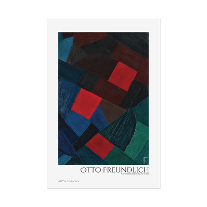 Komposition (1935-1936) by Otto Freundlich / Affiche imprimée - Série ART's Collection