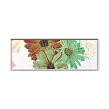 Collection Signature "FLORAL Numéro 14" sur Toile encadrée avec caisse américaine
