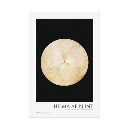 Series SUW, No 14 Swan (1914 -1915) by Hilma af Klint  / Affiche imprimée - Série ART's Collection