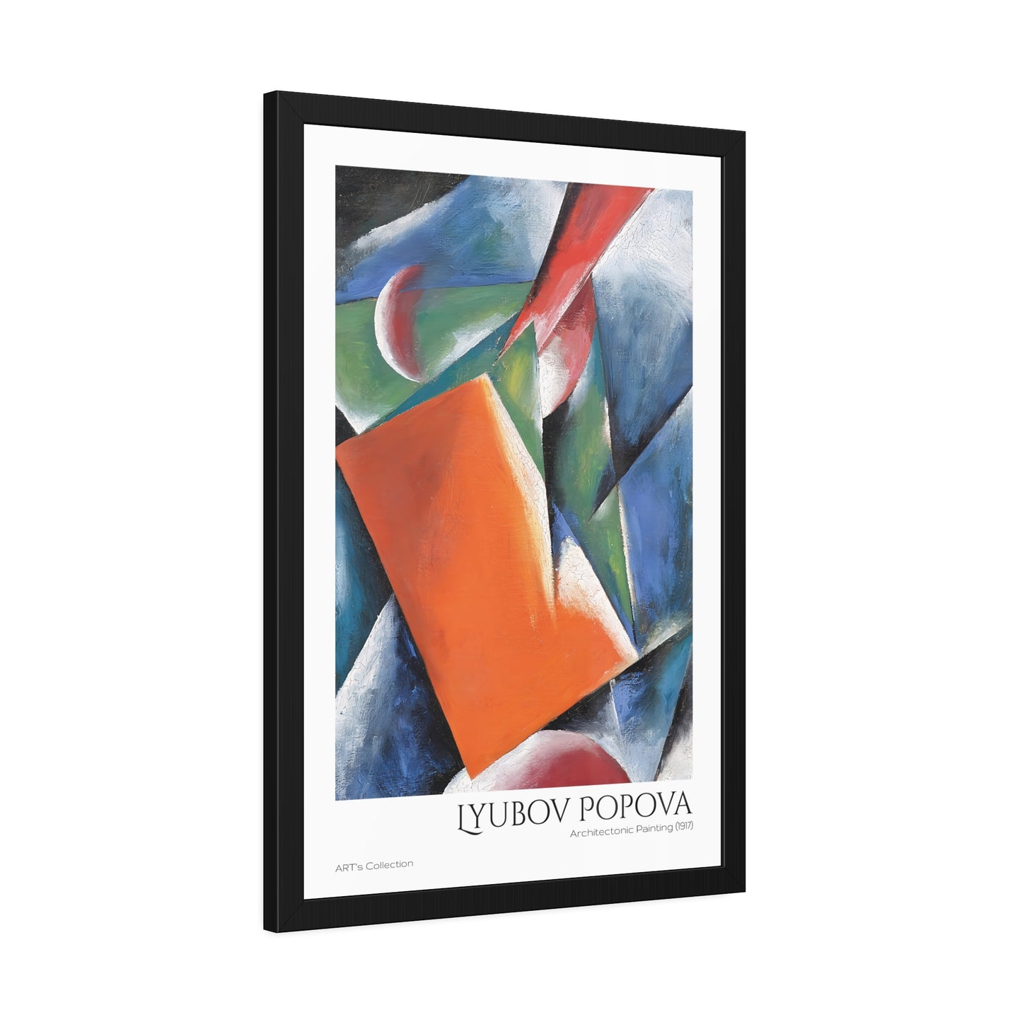 Architectonic Painting (1917) by Lyubov Popova  / Affiche Encadrée série ART's Collection