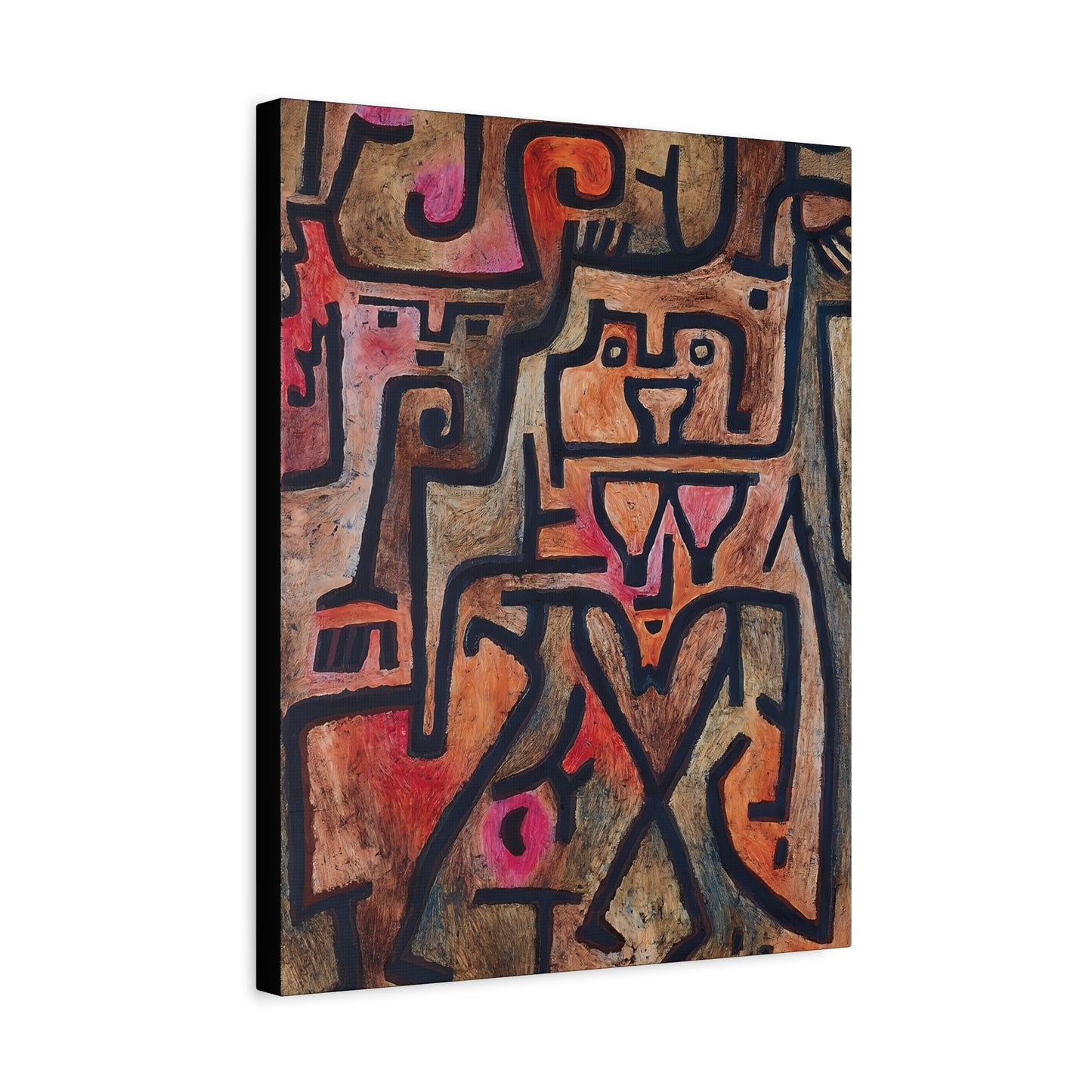 Forest Witches (1938) by Paul Klee / Reproduction Fine Art sur Toile / Epaisseur 3,2cm - 1'25 po
