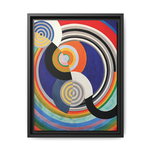 Rythme Numéro 2 (1938) by Robert Delaunay  / Toile encadrée sur caisse américaine