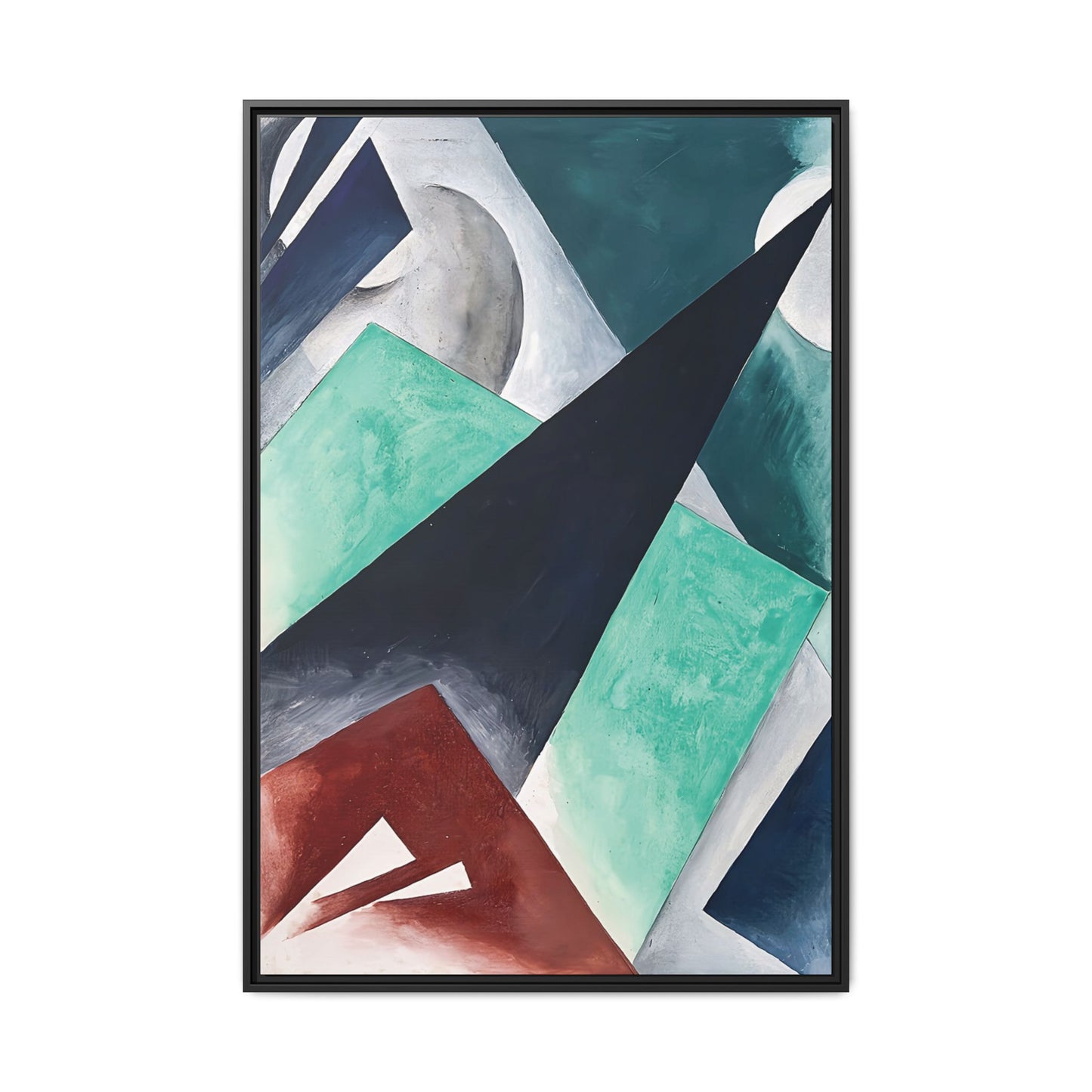 Painterly Architectonic (1918) by Lyubov Popova / Toile encadrée sur caisse américaine